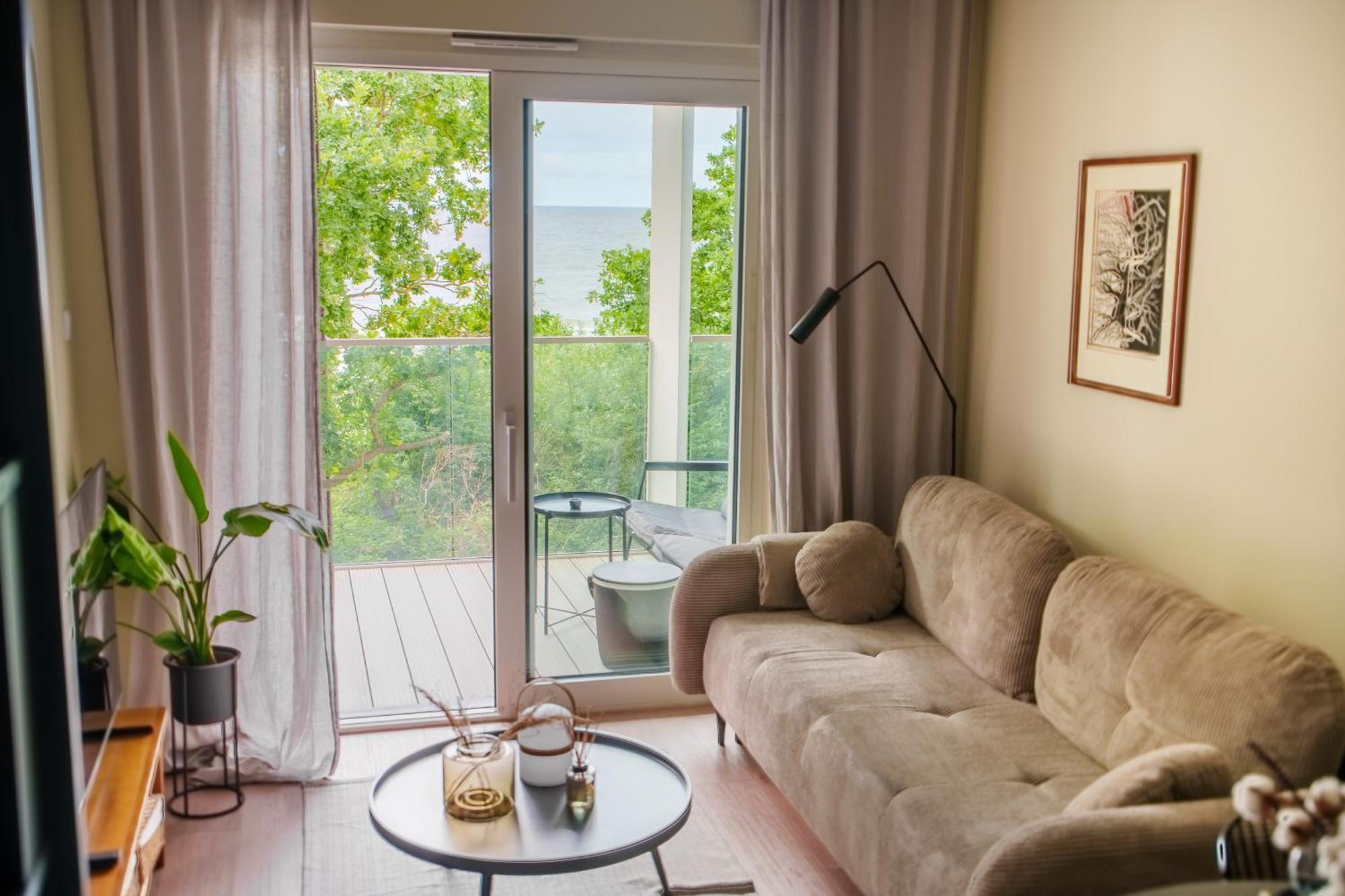 Apartament Z Widokiem Na Morze 120 By Perlowa Przystan Rent Sianożęty Extérieur photo